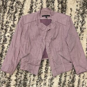 White House Black Market Light Purple Blazer
